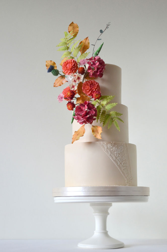 vibrant sugar floral favourite wedding cakes of 2022