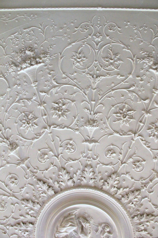 pepper arden hall plasterwork ceiling
